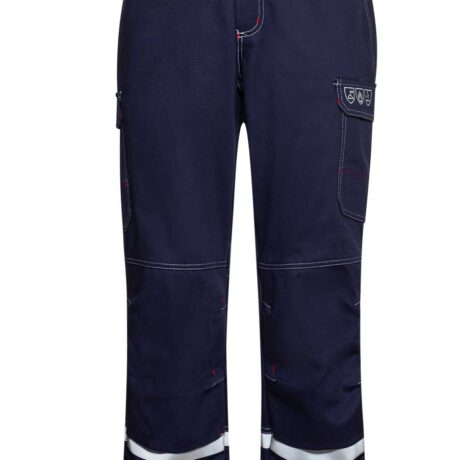 Delovne hlače z žepi za kolenske blazinice in odsevnimi trakovi Unisex