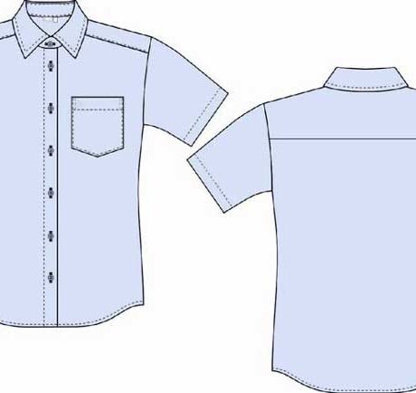 Moška srajca s kratkimi rokavi