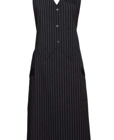 Ženski predpasnik z oprsnikom brez rokavov