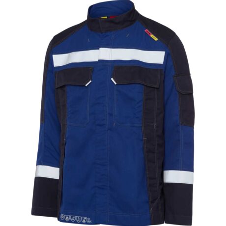 Moška delovna jakna z odsevnimi trakovi