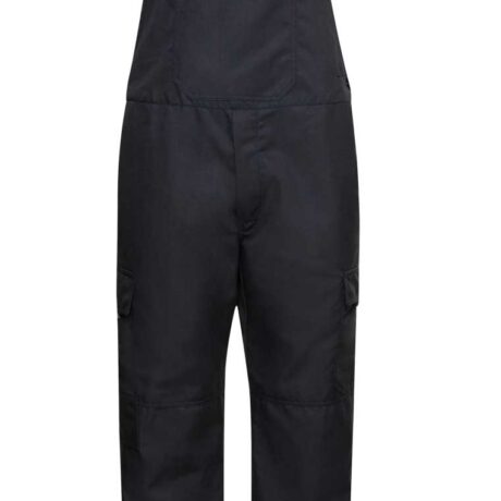 Hlače z oprsnikom z ojačitvijo kolen in odsevnimi trakovi